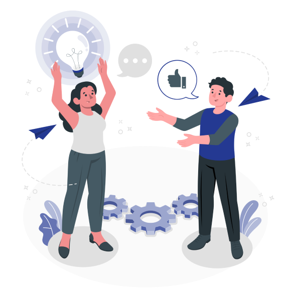 Nice Idea Illustration